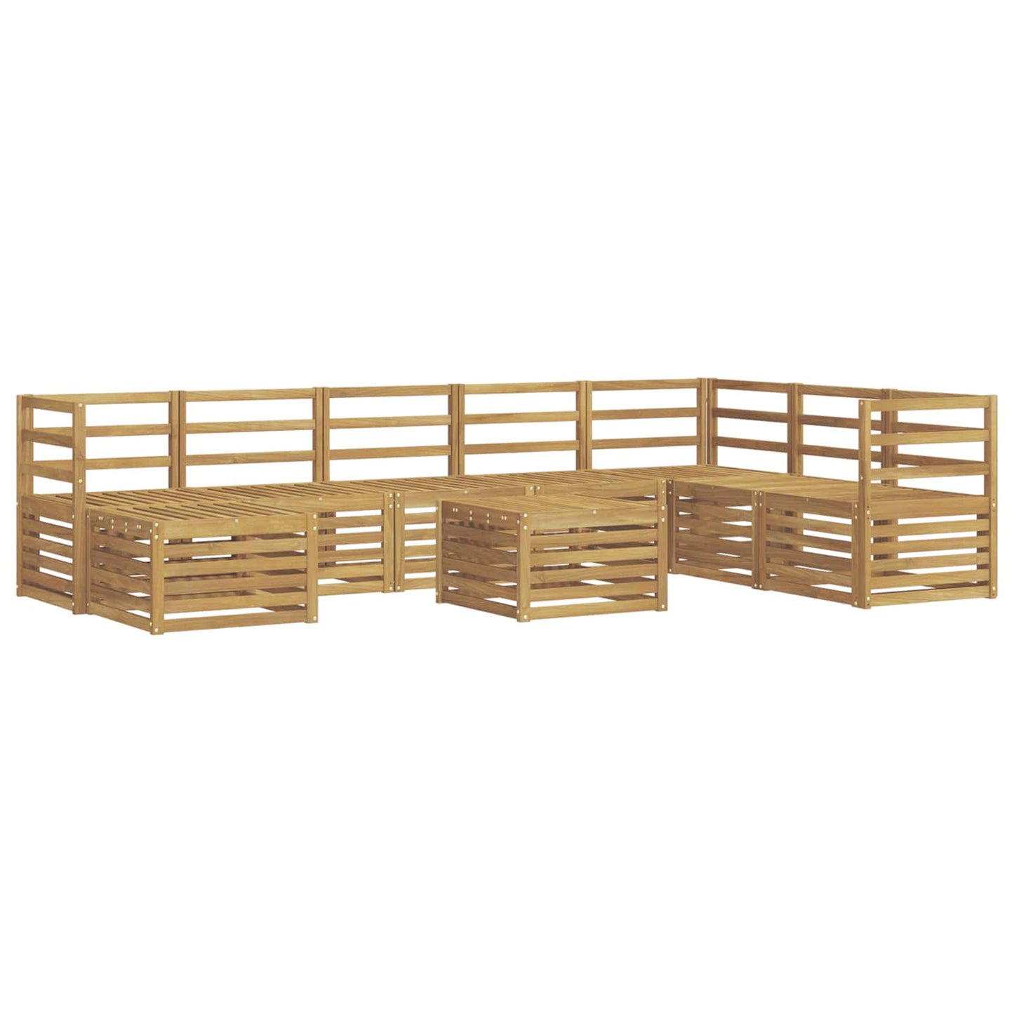vidaXL Sofa Sets Solid Acacia Wood