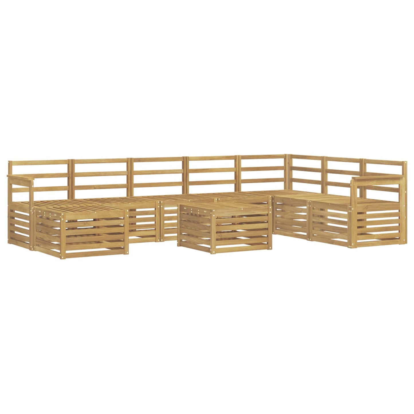 vidaXL Sofa Sets Solid Acacia Wood