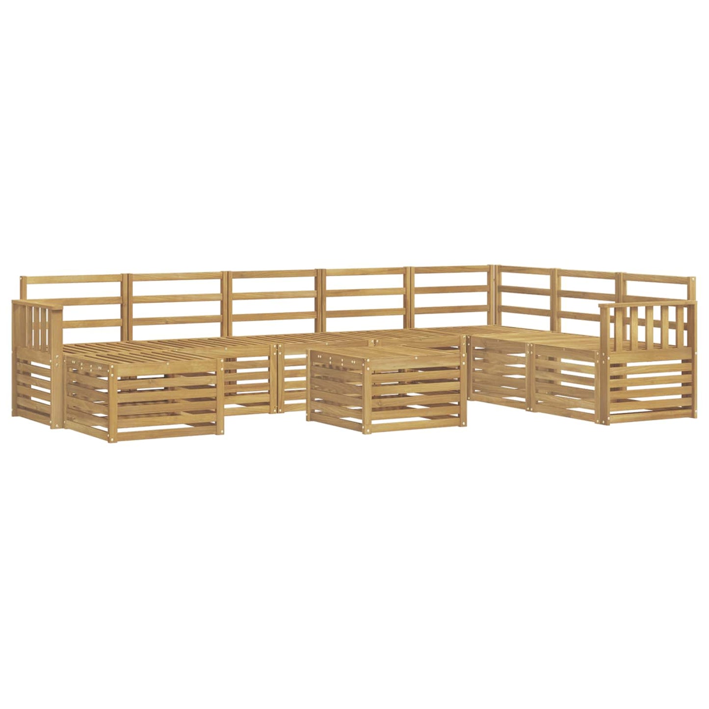 vidaXL Sofa Sets Solid Acacia Wood