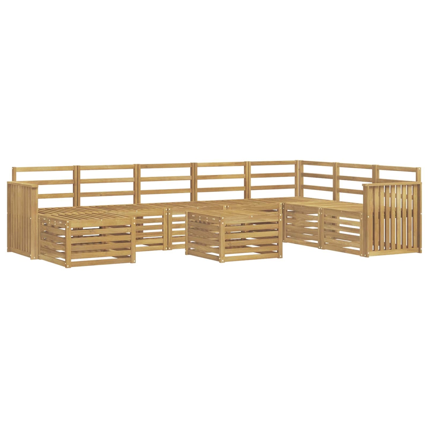 vidaXL Sofa Sets Solid Acacia Wood