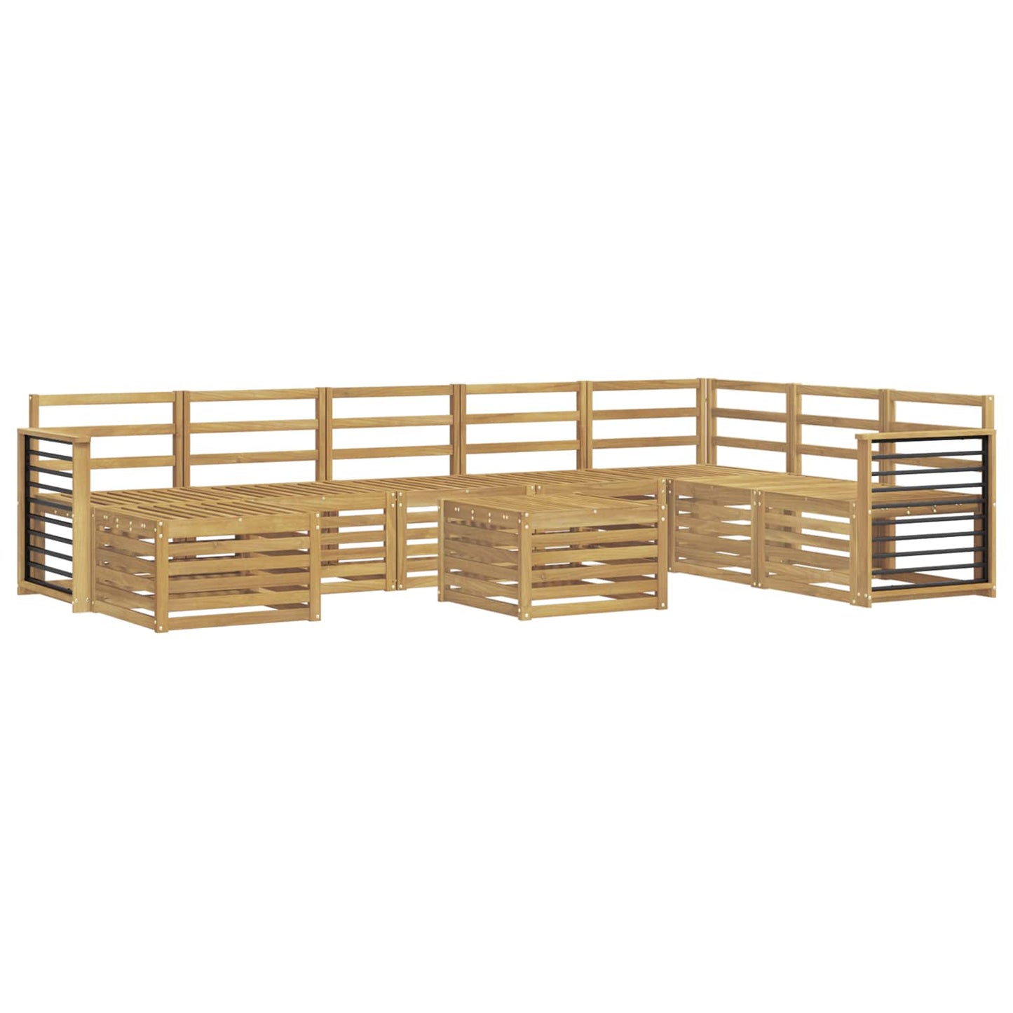vidaXL Sofa Sets Solid Acacia Wood