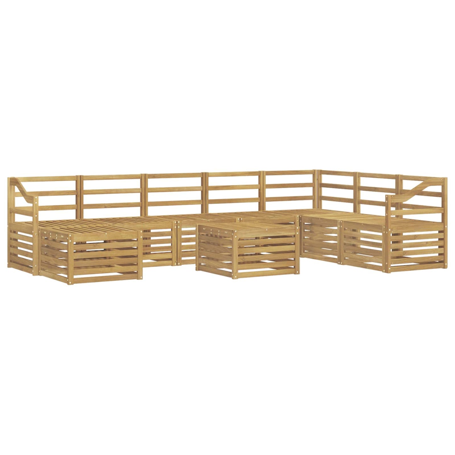 vidaXL Sofa Sets Solid Acacia Wood