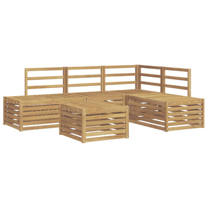 vidaXL Outdoor Sofa Set 5 Piece White