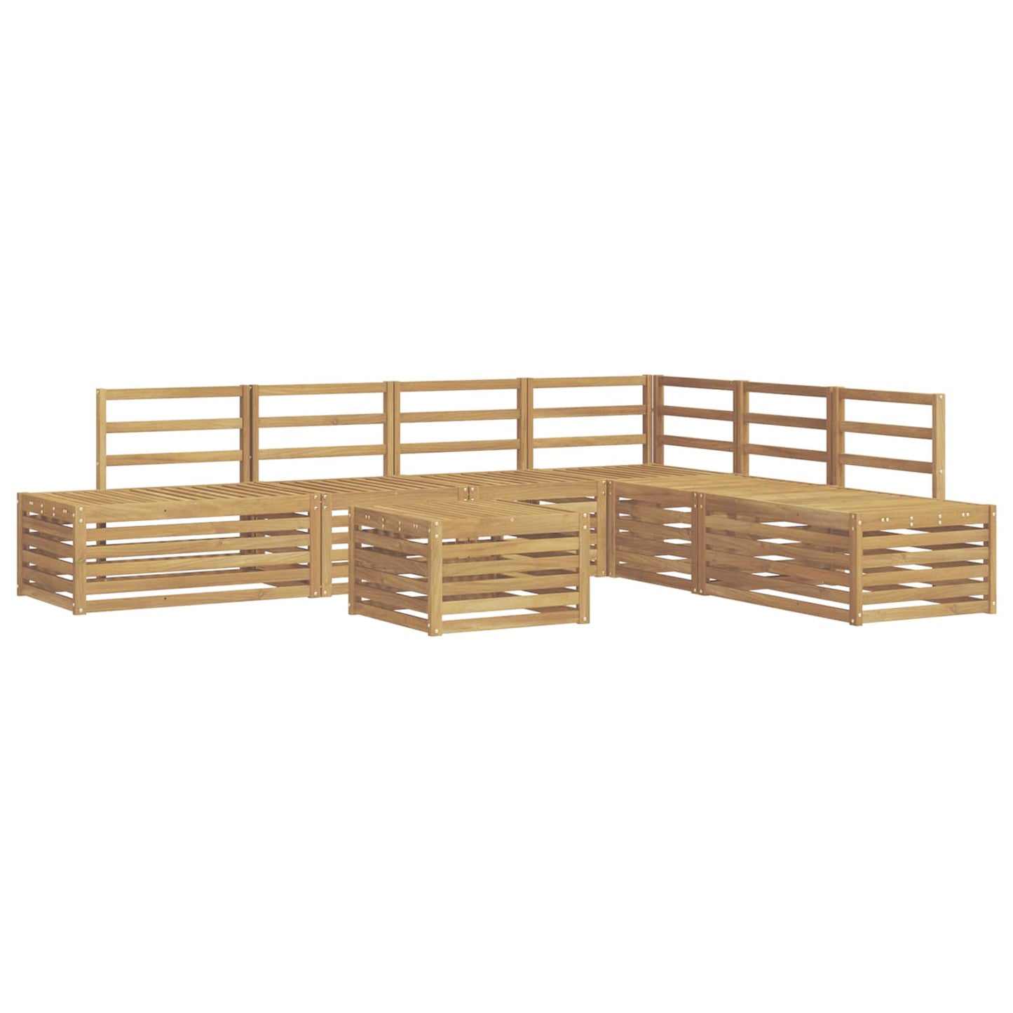 vidaXL Sofa Sets 6 Piece 59 x 59 x 37 cm