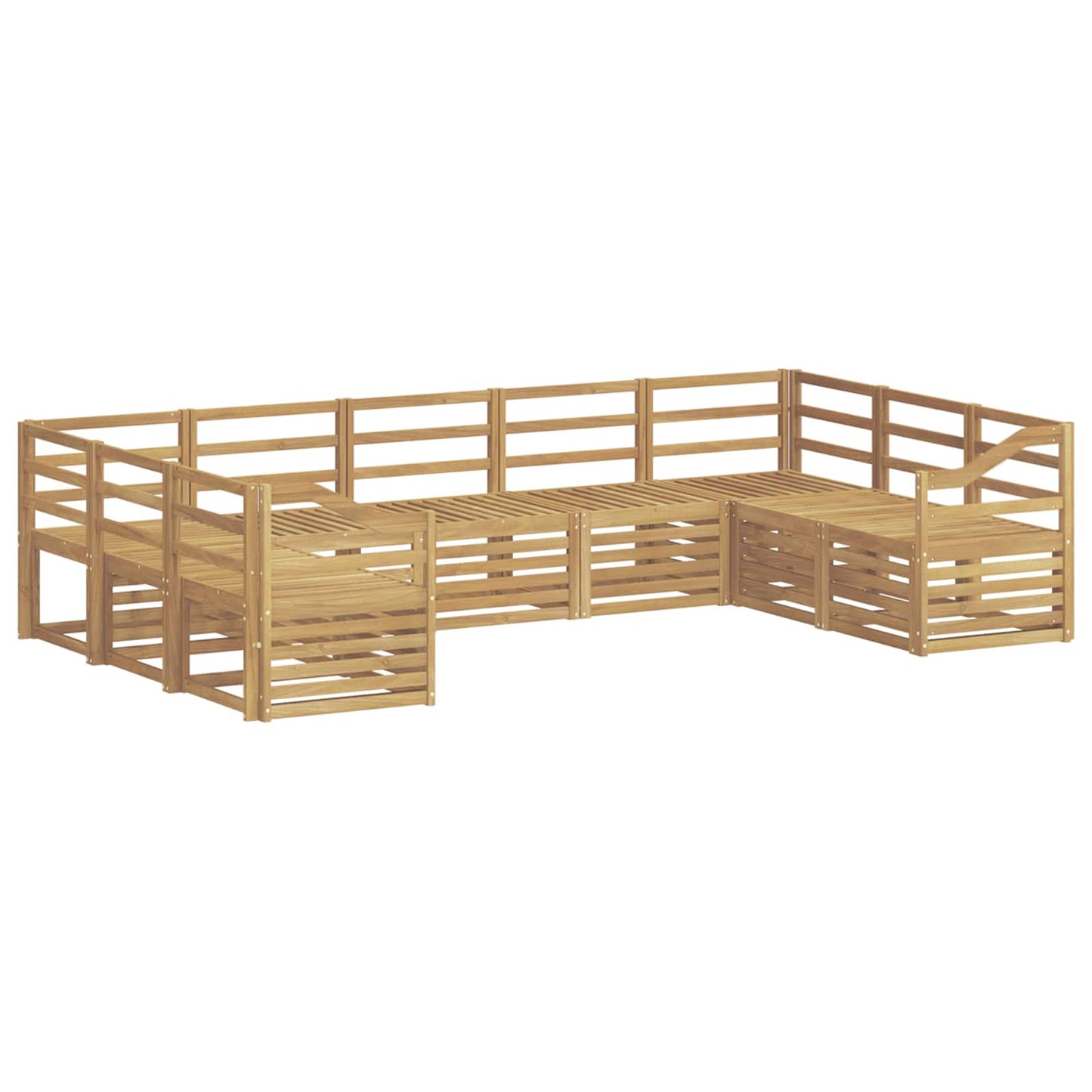 vidaXL Sofa Sets Solid Acacia Wood