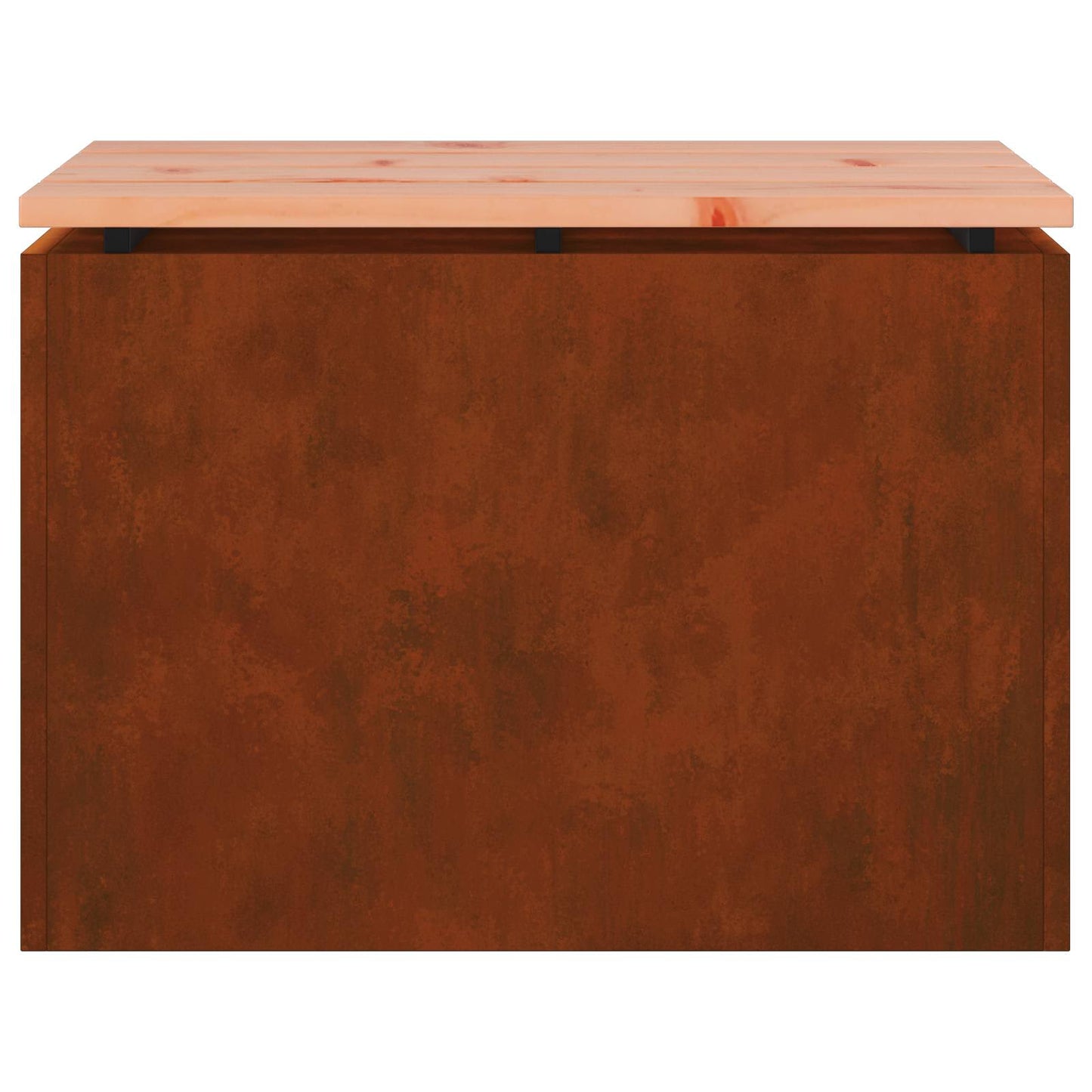 vidaXL Garden Bench Rusty 60 x 40 x 43 cm Weathering steel