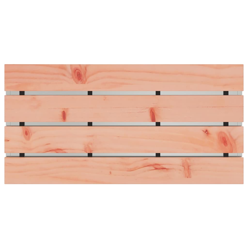 vidaXL Garden Bench Silver 80 x 40 x43 cm Galvanised steel