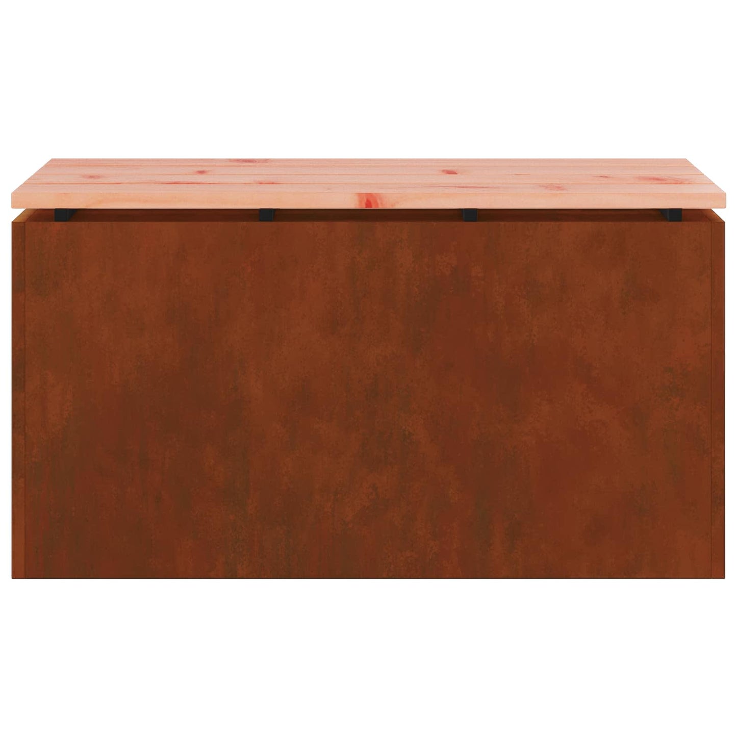 vidaXL Garden Bench Rusty 80 x 40 x43 cm Weathering steel