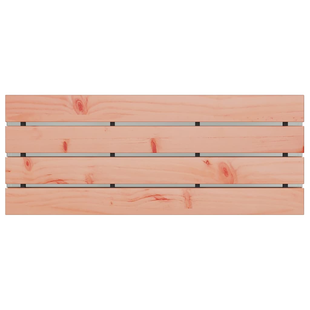 vidaXL Garden Bench Silver 100 x 40 x 43 cm Galvanised steel