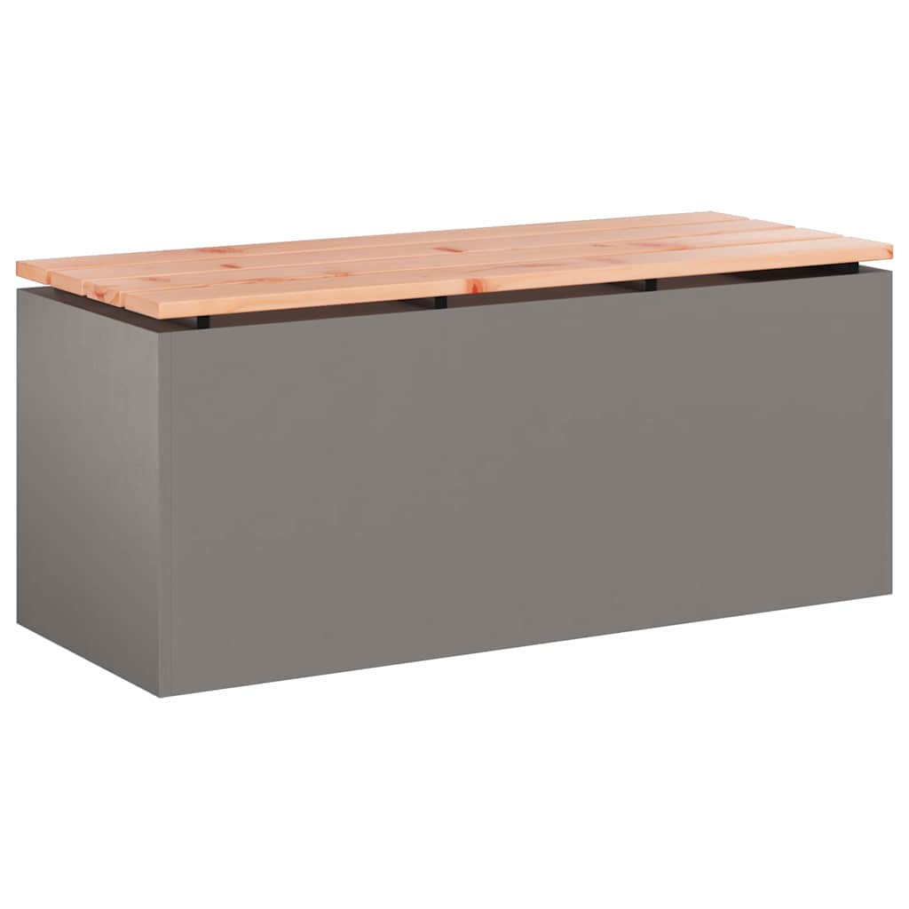 vidaXL Garden Bench Rusty 100 x 40 x 43 cm Weathering steel