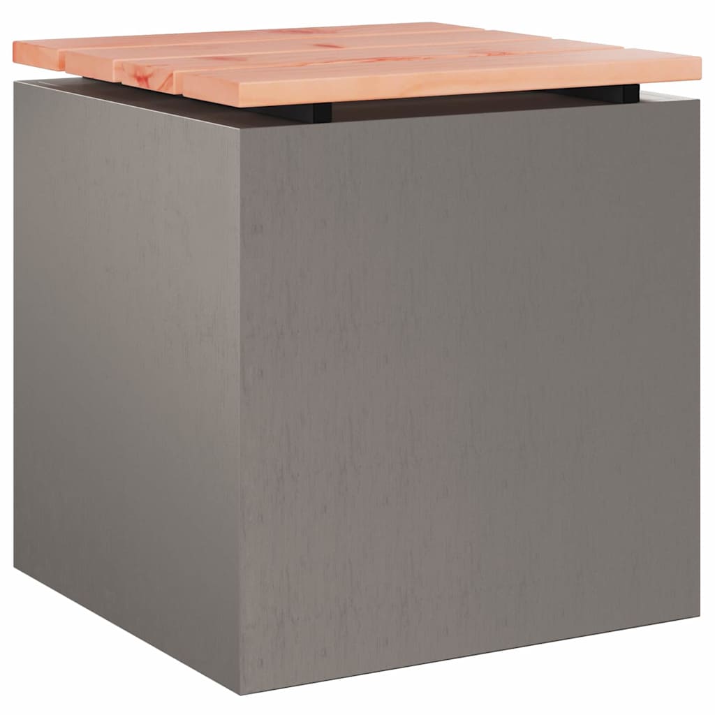 vidaXL Garden Bench Rusty 40 x 40 x 43 cm Weathering steel