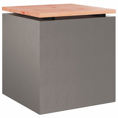 vidaXL Garden Bench Rusty 40 x 40 x 43 cm Weathering steel