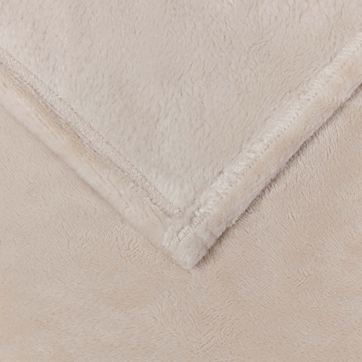 vidaXL Throw Blanket Beige 270 x 240 cm 1.71 kg Fleece