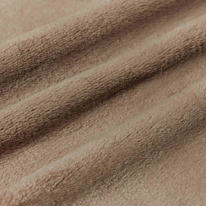 vidaXL Throw Blanket Camel 240 x 270 cm Fleece