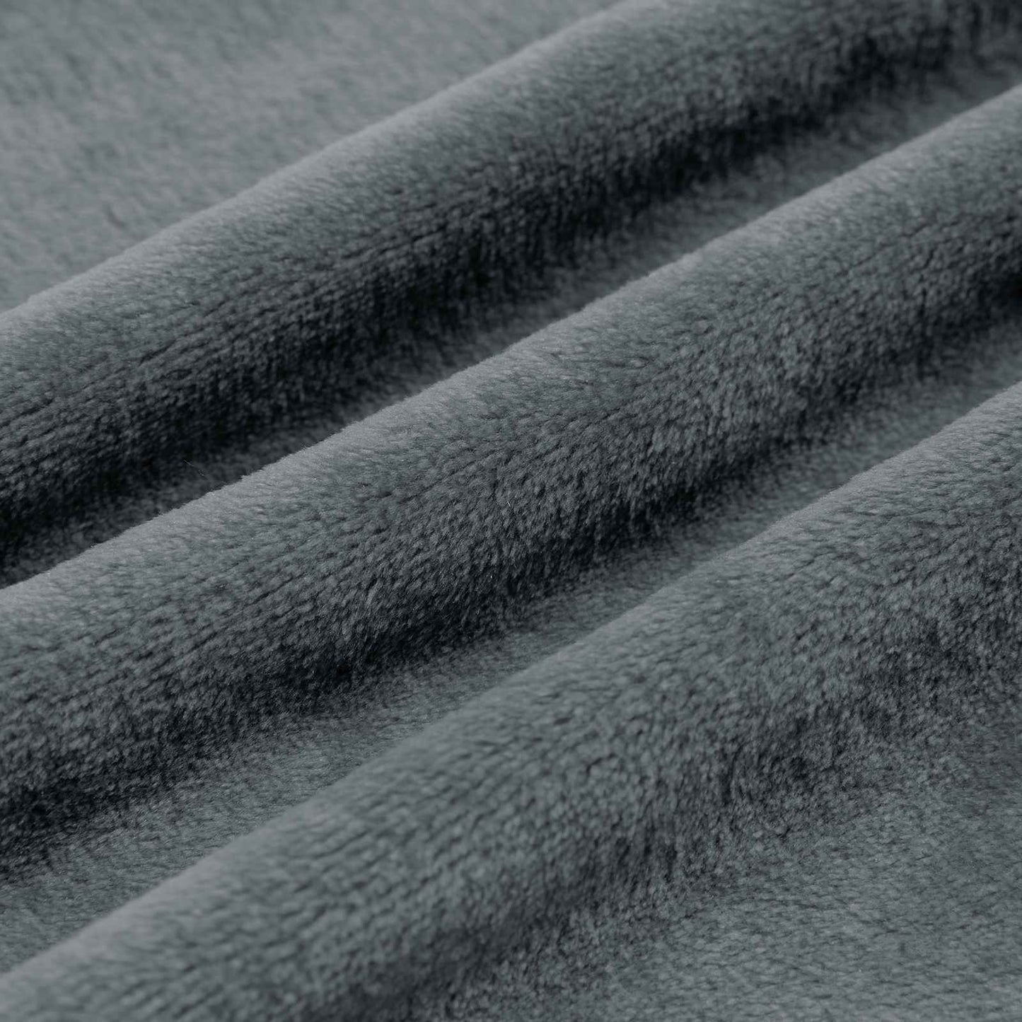 vidaXL Throw Blanket Dark Grey 240 x 270 cm Fleece