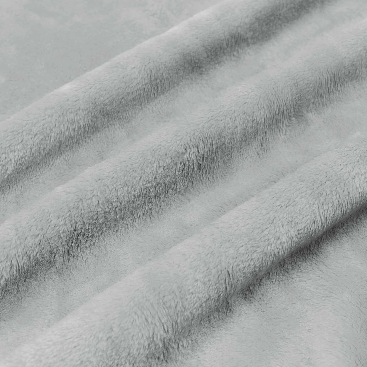vidaXL Throw Blanket Grey 240 x 270 cm Fleece