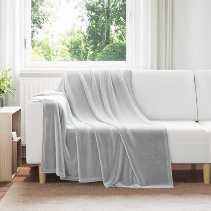 vidaXL Throw Blankets 6 pcs Grey 150 x 200 cm Fleece