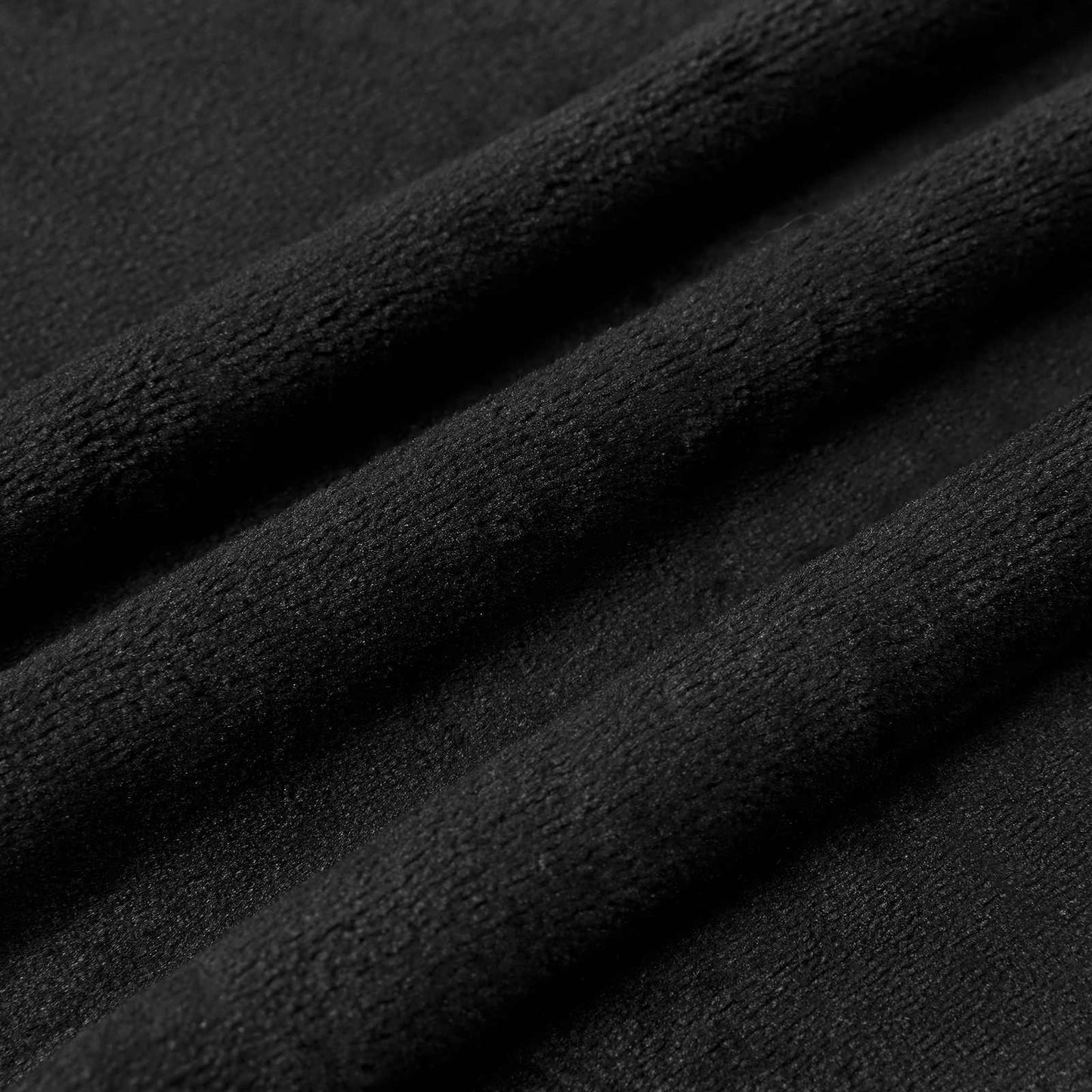 vidaXL Throw Blankets 6 pcs Black 220 x 240 cm Fleece