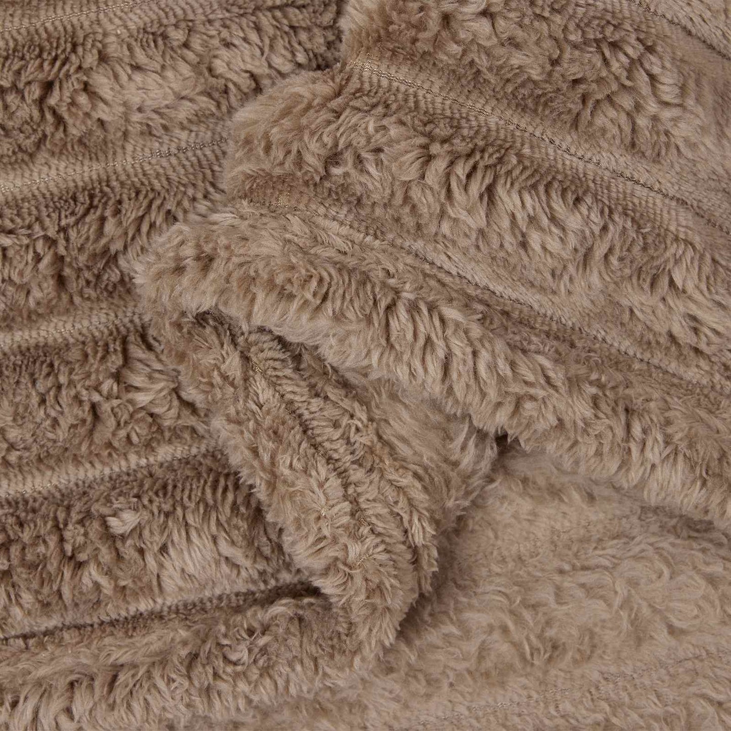 vidaXL Throw Blanket Camel 270 x 240 cm Fleece