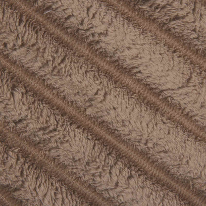 vidaXL Throw Blanket Camel 270 x 240 cm Fleece