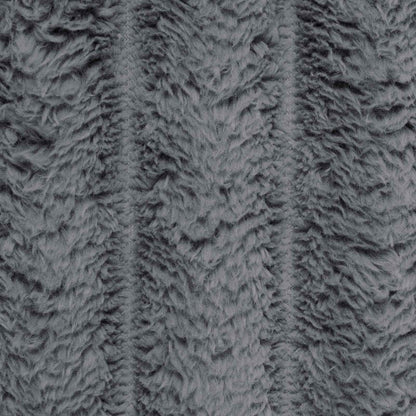 vidaXL Throw Blanket Dark Grey 150 x 130 cm Fleece