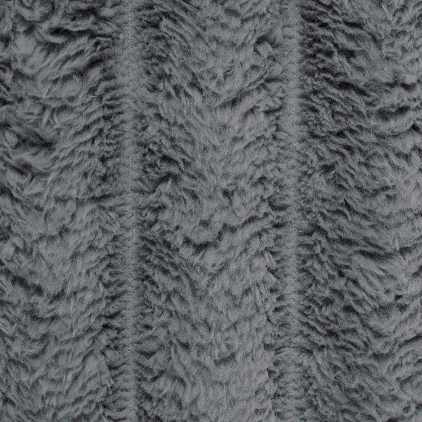 vidaXL Throw Blanket Dark Grey 240 x 220 cm Fleece