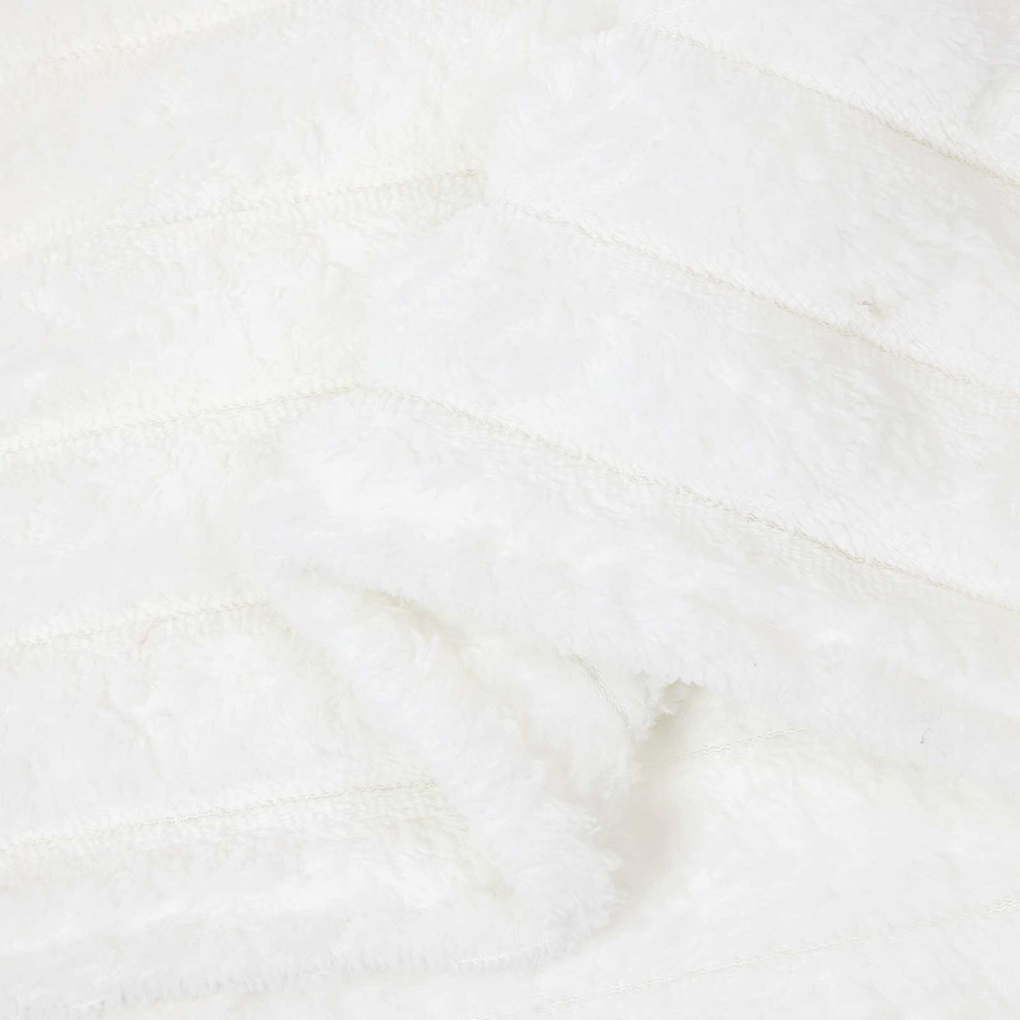 vidaXL Throw Blanket White 150 x 130 cm Fleece