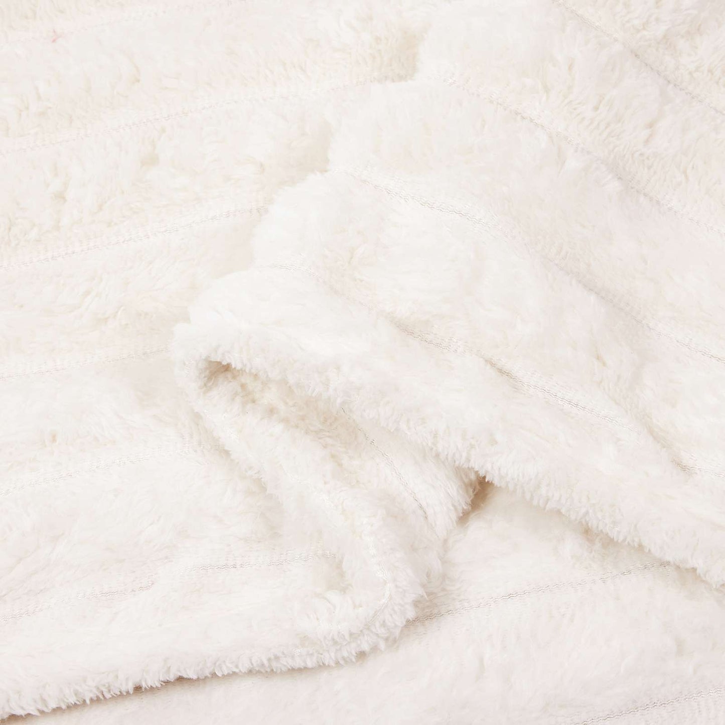 vidaXL Throw Blanket Cream 200 x 150 cm Fleece