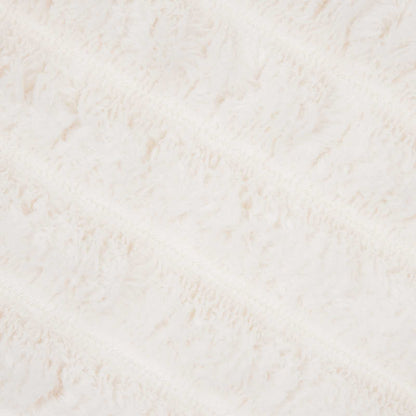 vidaXL Throw Blanket Cream 200 x 150 cm Fleece