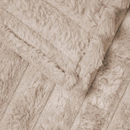 vidaXL Throw Blankets 6 pcs Beige 200 x 150 cm Fleece