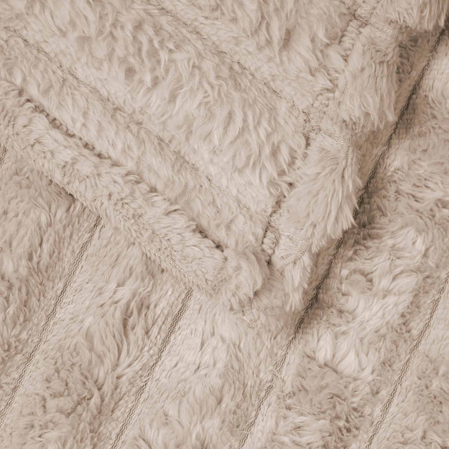 vidaXL Throw Blankets 6 pcs Beige 240 x 220 cm Fleece