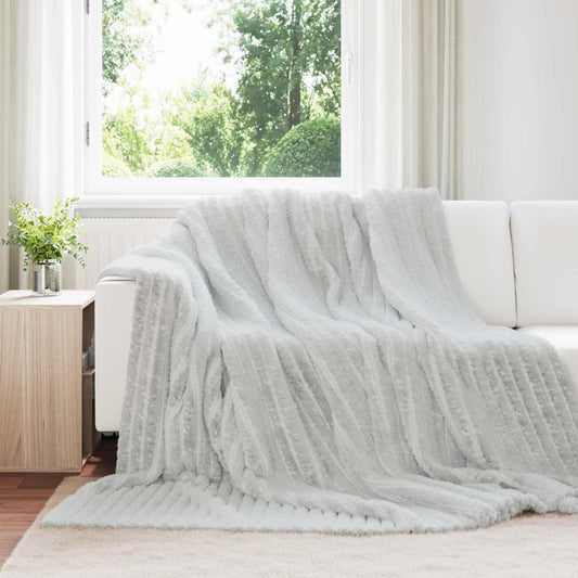 vidaXL Throw Blankets 6 pcs Grey 270 x 240 cm Fleece