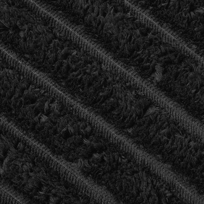 vidaXL Throw Blankets 6 pcs Black 240 x 220 cm Fleece
