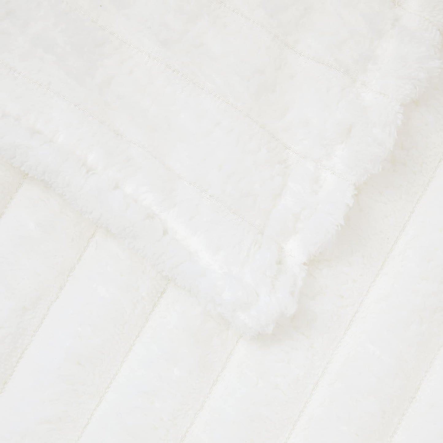 vidaXL Throw Blankets 6 pcs White 240 x 220 cm Fleece
