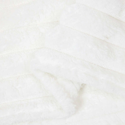 vidaXL Throw Blankets 6 pcs White 270 x 240 cm Fleece