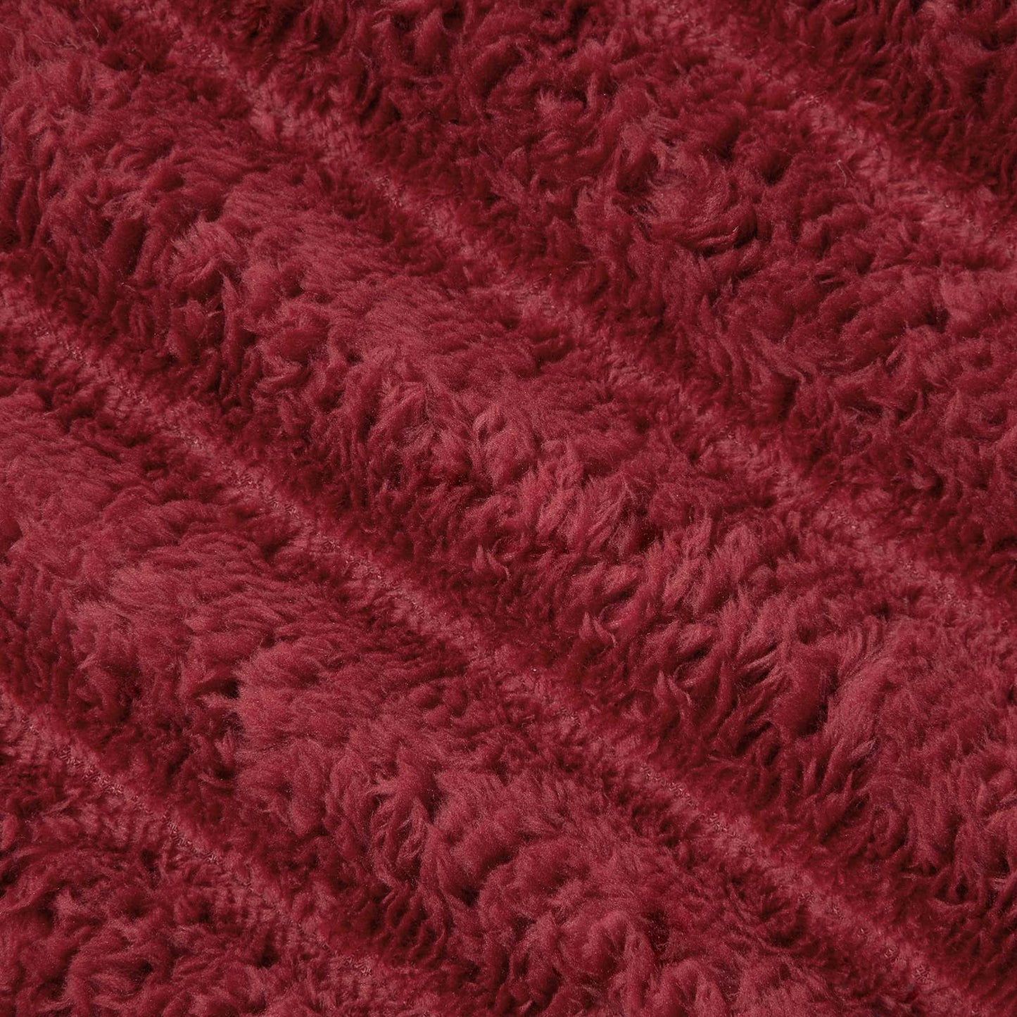 vidaXL Throw Blankets 6 pcs Bordeaux Red 200 x 150 cm Fleece
