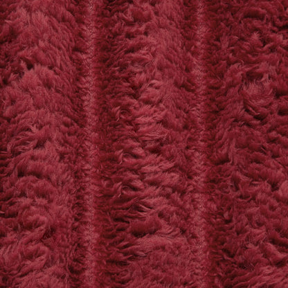 vidaXL Throw Blankets 6 pcs Bordeaux Red 200 x 150 cm Fleece