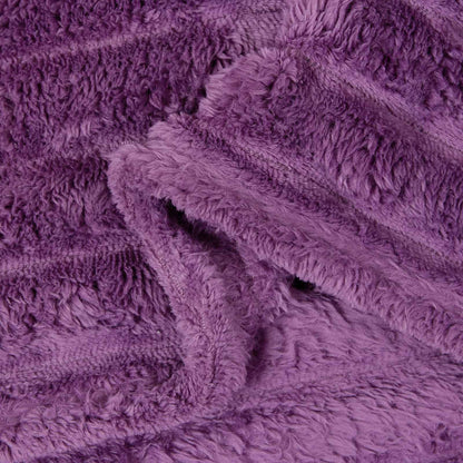 vidaXL Throw Blankets 6 pcs Purple 270 x 240 cm Fleece