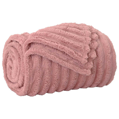 vidaXL Throw Blankets 6 pcs Pink 240 x 220 cm Fleece
