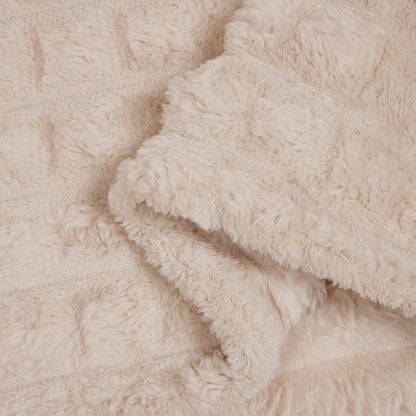 vidaXL Throw Blankets 6 pcs Beige 240 x 220 cm Fleece