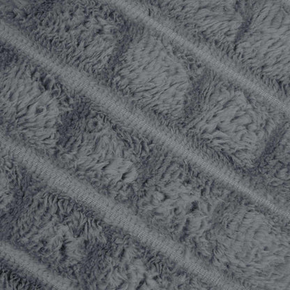 vidaXL Throw Blankets 6 pcs Dark Grey 200 x 150 cm Fleece