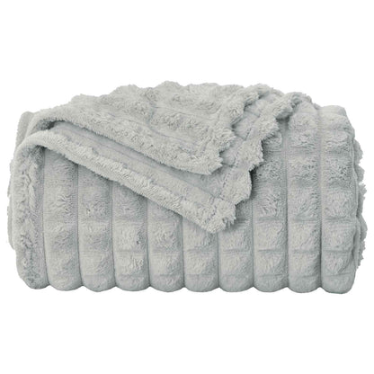 vidaXL Throw Blankets 6 pcs Grey 270 x 240 cm Fleece