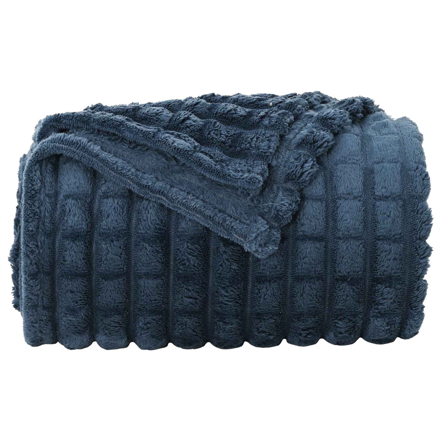 vidaXL Throw Blankets 6 pcs Navy Blue 200 x 150 cm Fleece
