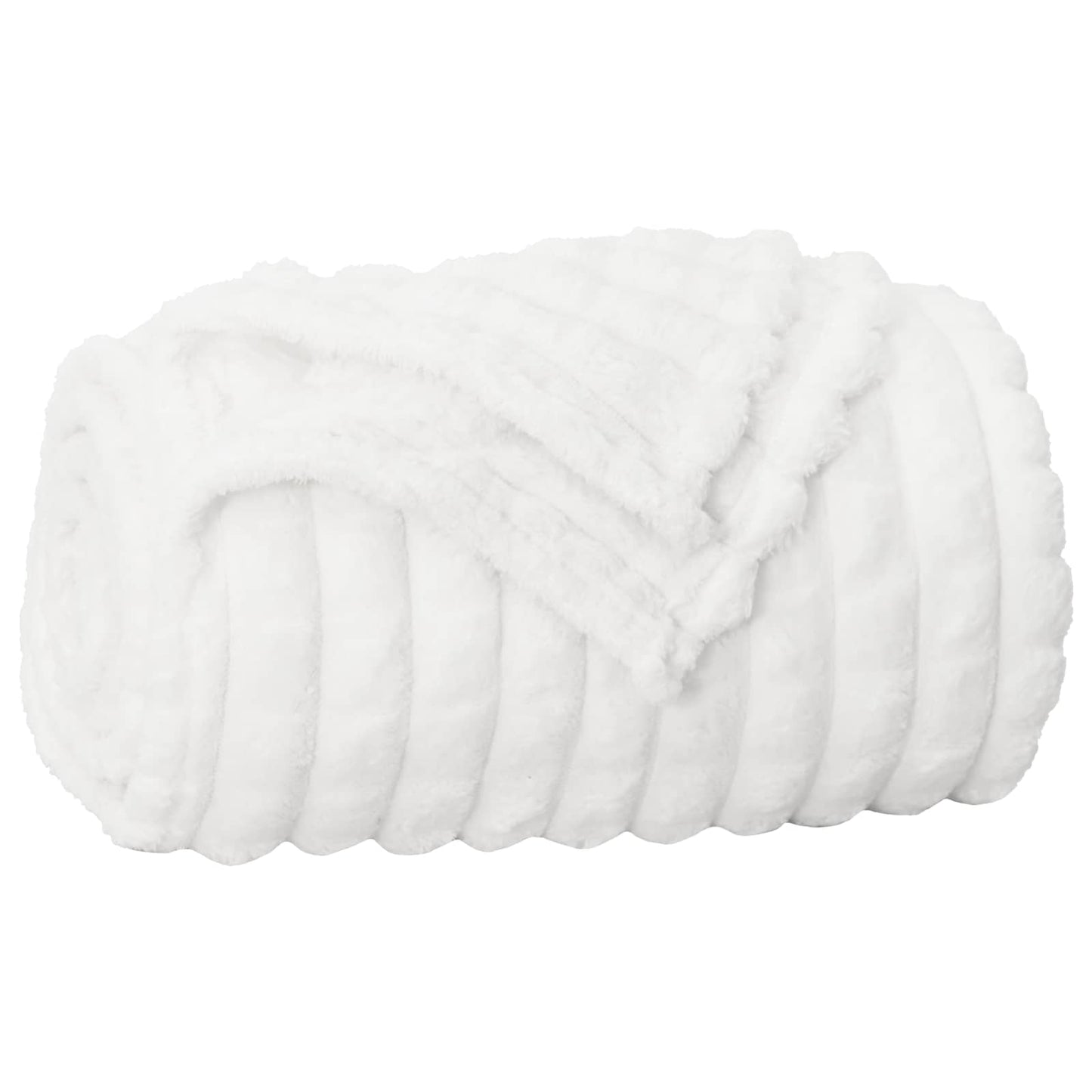 vidaXL Throw Blankets 6 pcs White 200 x 150 cm Fleece