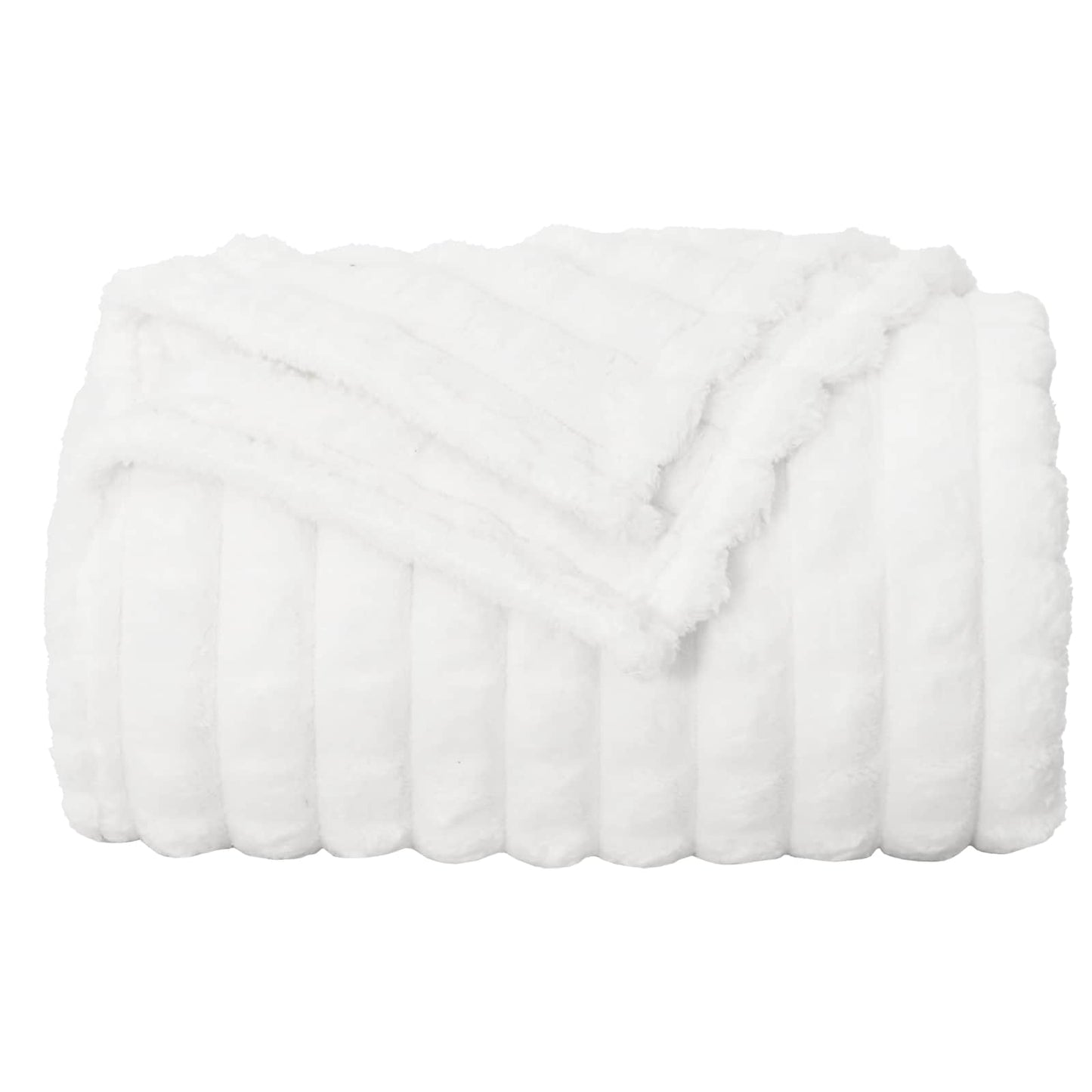 vidaXL Throw Blankets 6 pcs White 200 x 150 cm Fleece