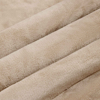 vidaXL Throw Blanket Beige 220 x 240 cm Fleece