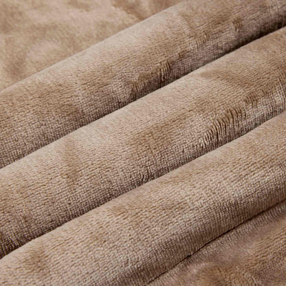 vidaXL Throw Blanket Camel 220 x 240 cm Fleece