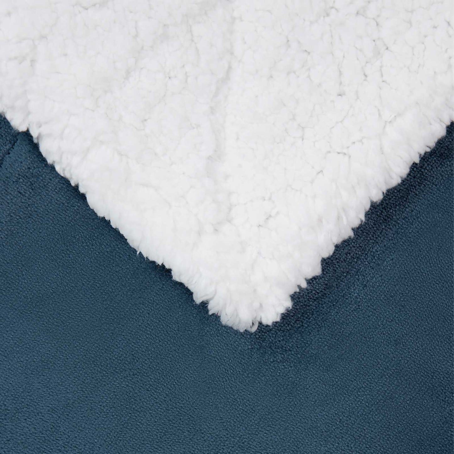 vidaXL Throw Blanket Navy Blue 130 x 150 cm Fleece