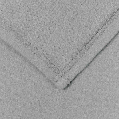 vidaXL Throw Blanket Grey 270 x 240 cm Fleece