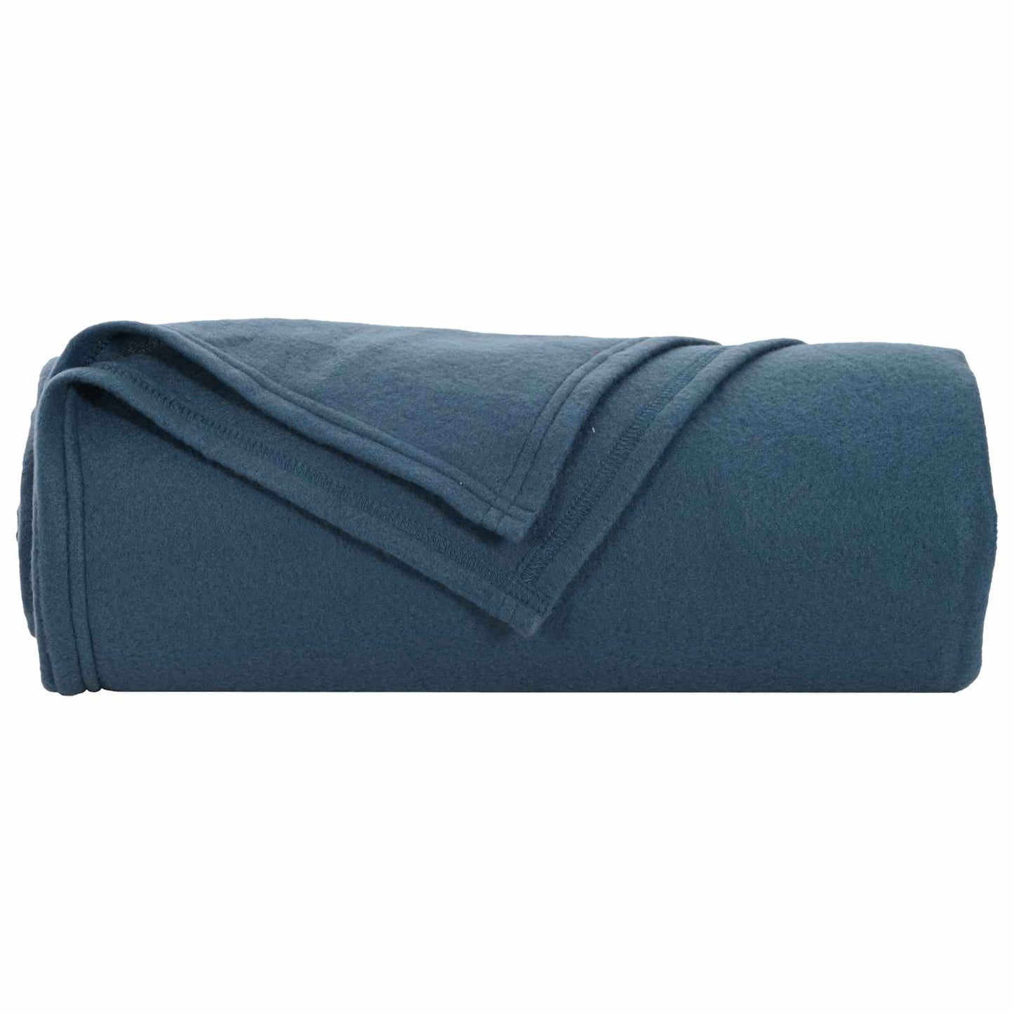vidaXL Throw Blanket Navy Blue 200 x 150 cm Fleece